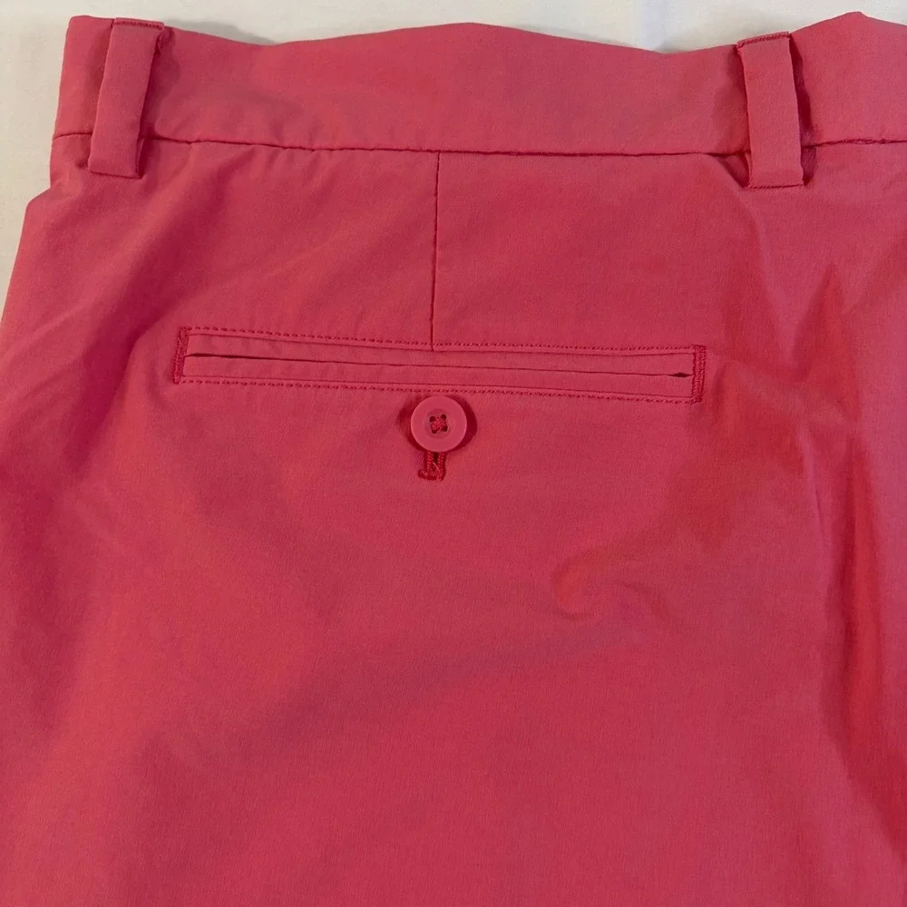 Vineyard Vines Breaker Shorts Men 36 Pink Coral Golf Preppy Stretch 9 Inseam NEW